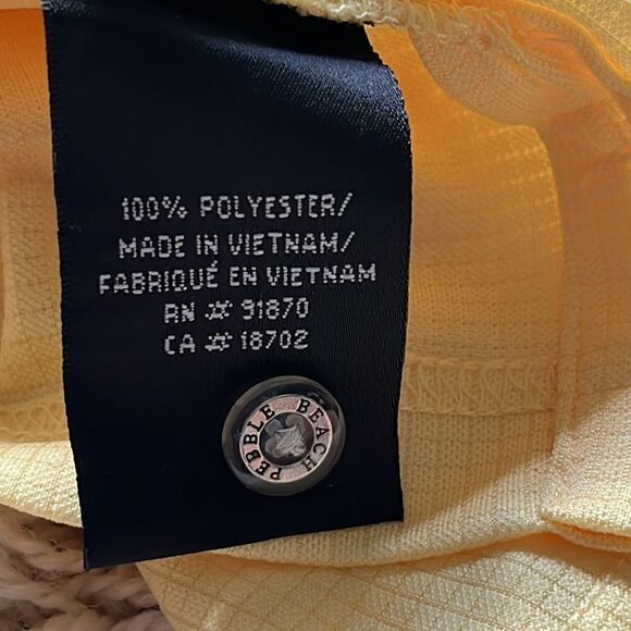 Masters Pebble Beach Mens Performance Polo Shirt XL EUC - Picture 13 of 16